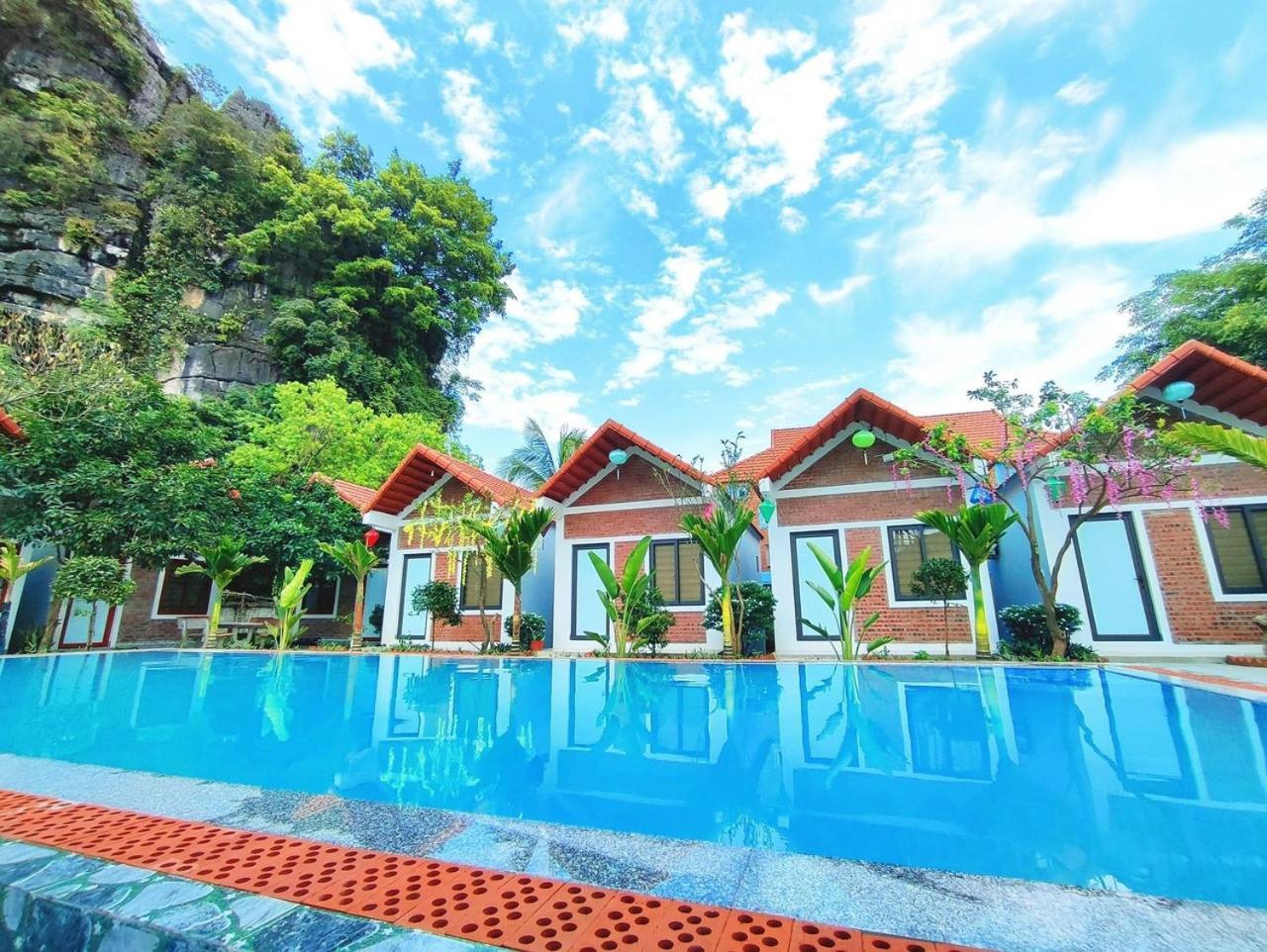 Trang An Natural Mountainside Homestay 닌빈 외부 사진