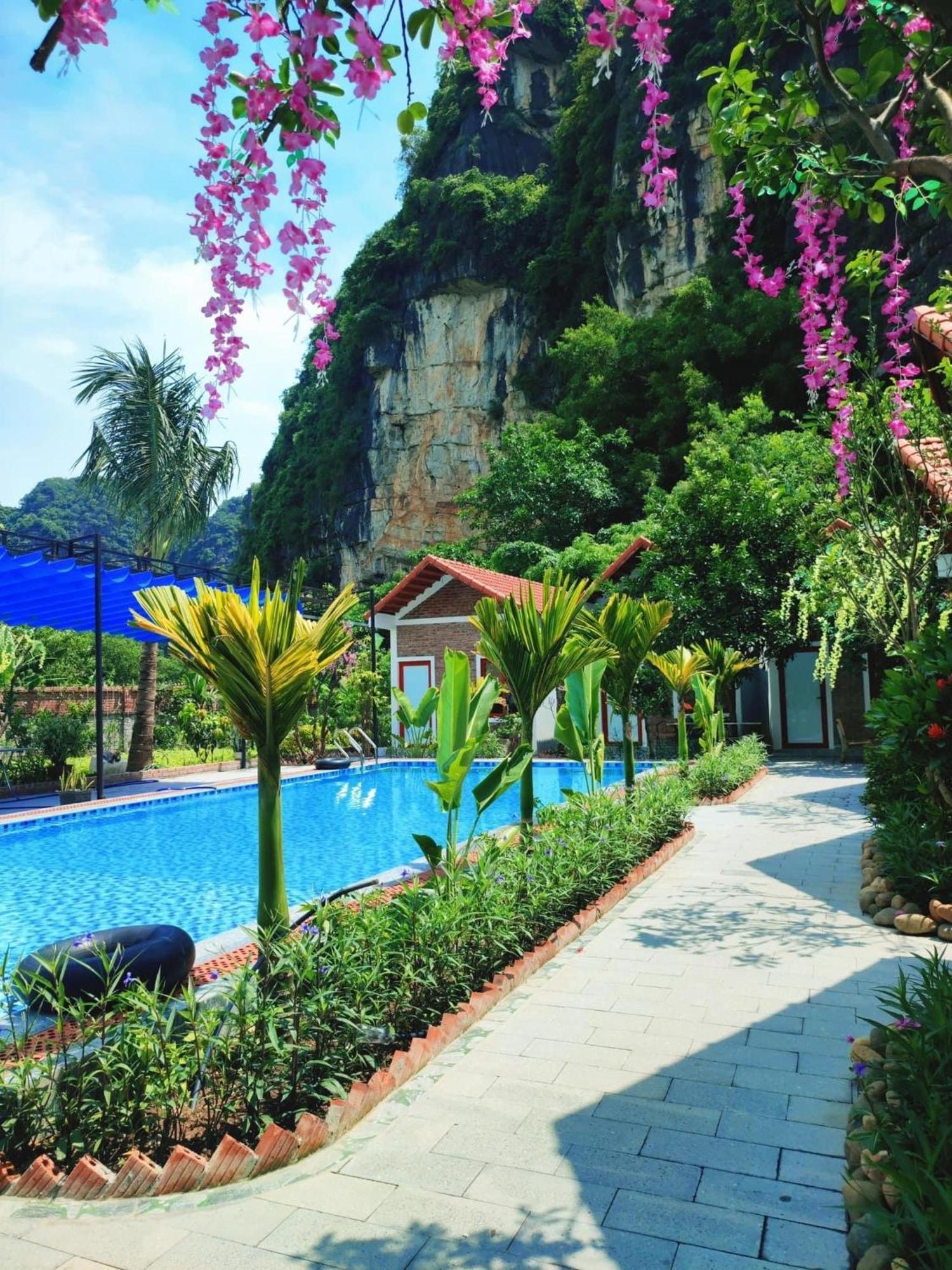 Trang An Natural Mountainside Homestay 닌빈 외부 사진